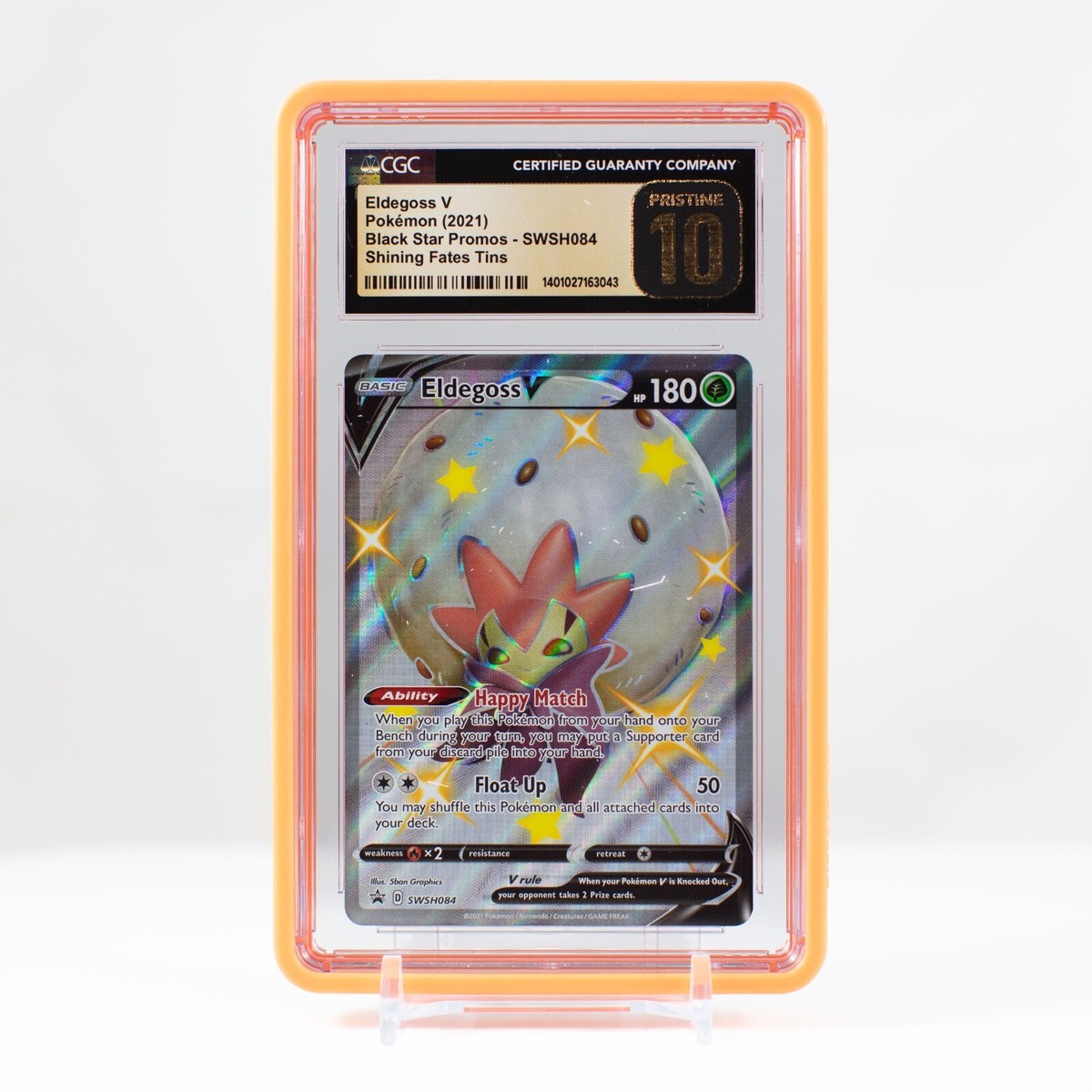 Pokemon Eldegoss V Shiny #SWSH084 Black Star Promo- CGC 10 PRISTINE POP 7 | eBay Pokemon Eldegoss V Shiny #SWSH084 Black Star Promo- CGC 10 PRISTINE POP 7 | eBay