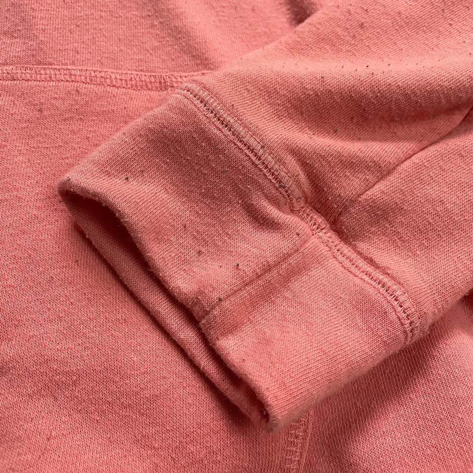 Lucky Brand Hoodie Sweatshirt Girls Kids Large Orange Drawstring Travel Casual - Image 4 of 4