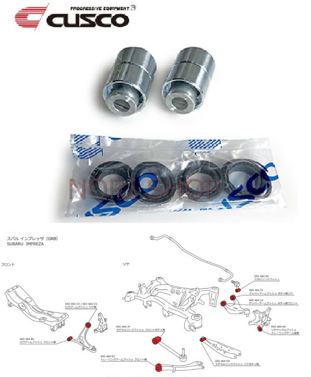 クスコ ロワアームブッシュ（ピロ） 三菱 ミラージュ CJ4A FF用 509