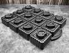Wilton Ultra-Bake Heavyweight Cast Aluminum 12 Mini Hearts Cake Pan 11.5 x 9 x 2
