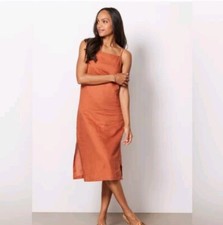 Rails Demi Henna Linen Dress Size Medium