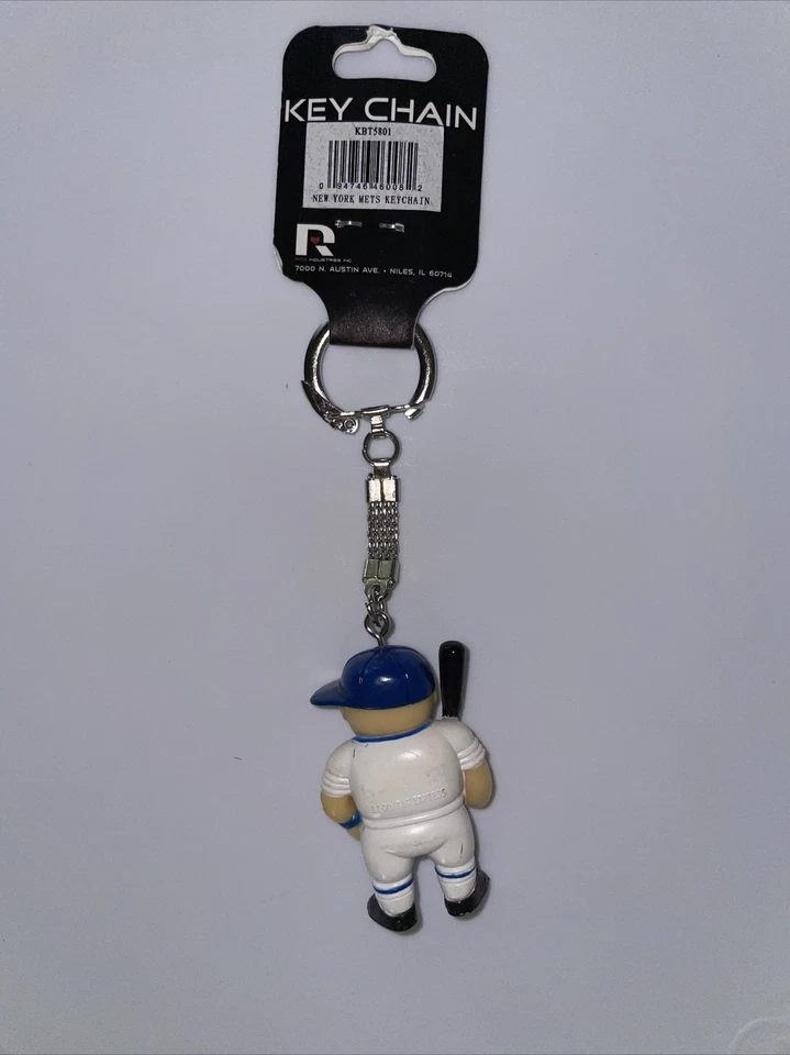 MLB 2013 Mets Sports Brat Key Chain Man W/bat - Image 3 of 4