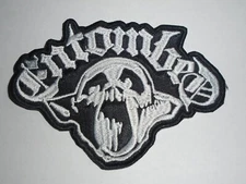 ENTOMBED BUT LIFE GOES ON EMBROIDERED PATCH