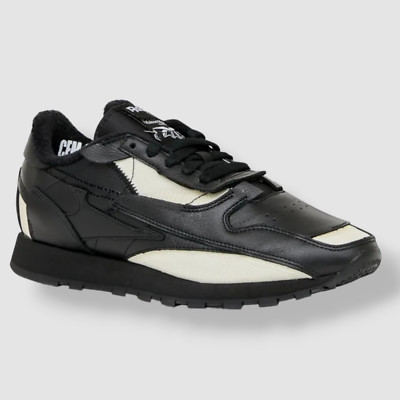 $675 Maison Margiela x Reebok Women's Black Project Sneaker Shoe Sz EU 35/US 4.5
