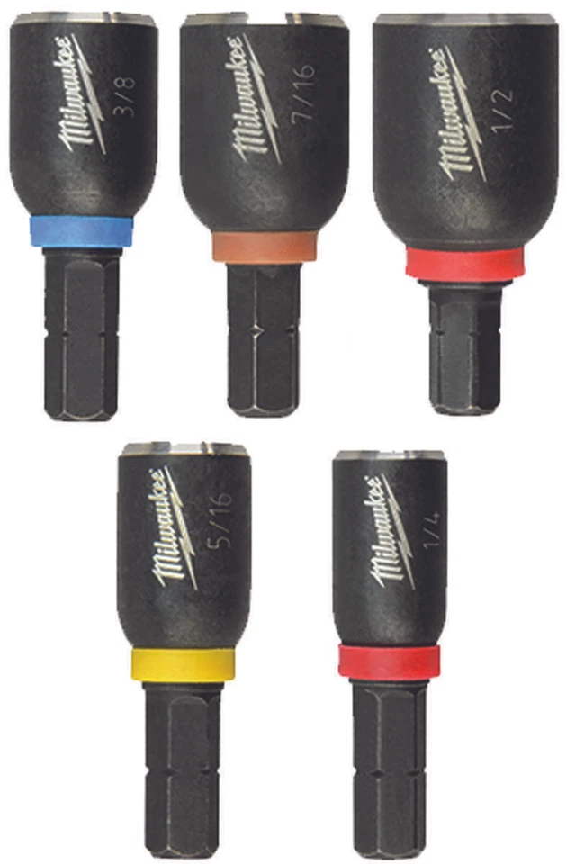 Milwaukee 49-66-4563 SHOCKWAVE Insert Nut Driver Set (5 PC) - Image 3 of 3