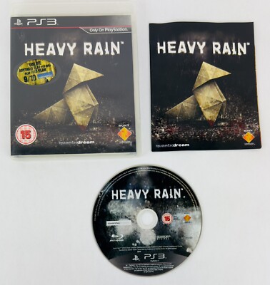 HEAVY RAIN MOVE Edition Sony Playstation 3 (Ps3 Platinum) Fr (Neuf - Brand New) EUR 27,99 - FR