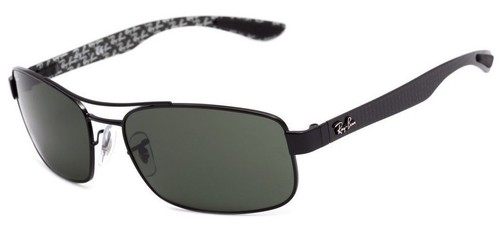 NEW Genuine RAY-BAN Tech CARBON FIBRE G15 Green Lens Men Sunglasses RB 8316  002 | eBay