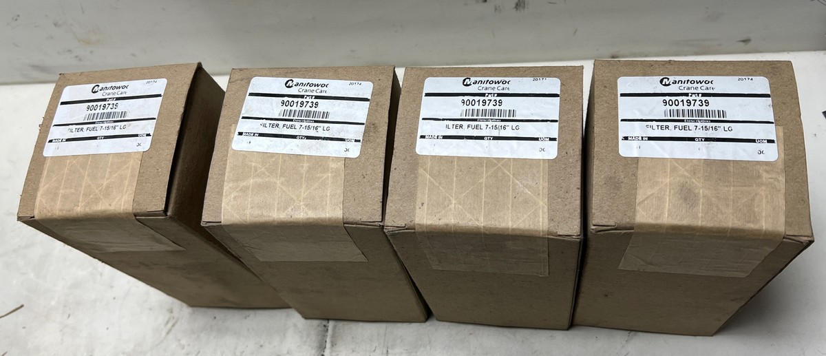 Manitowoc Crane Care Fuel Filter 7-15/16 #90019739 4pk | eBay