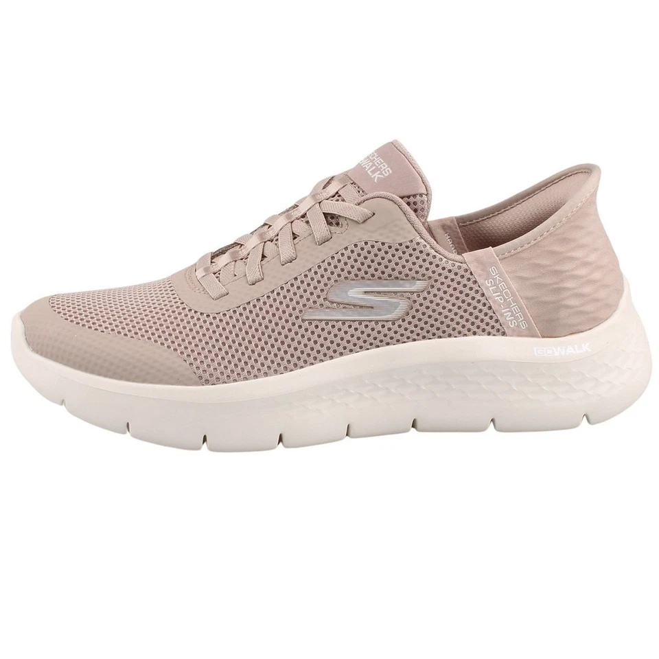 Skechers Slip-insâ„¢ Go Walk Flex Grand Entry Baskets pour femmes Beige - Photo 3/4