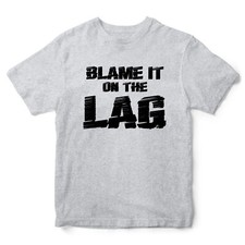 Boys Blame It On The Lag T Shirt Gaming Birthday Gifts Kids Online Video Gamer