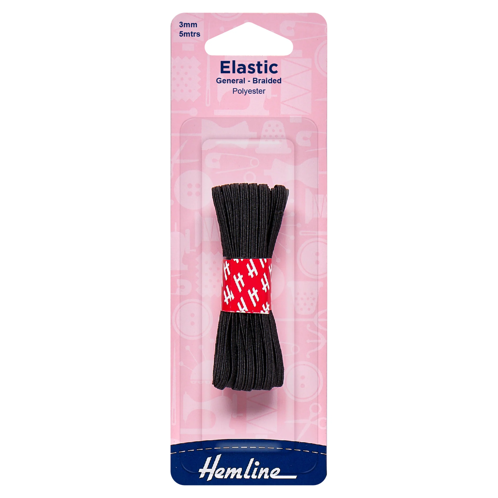 Hemline White Elastic Shoulder Strap - 1.5 Meter Length, 15mm Width For Sewing, Bra Straps, Crafts