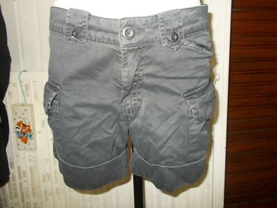 Short court chino noir délavé Le Temps Des Cerises taille basse 34 W24 - Photo 1/4