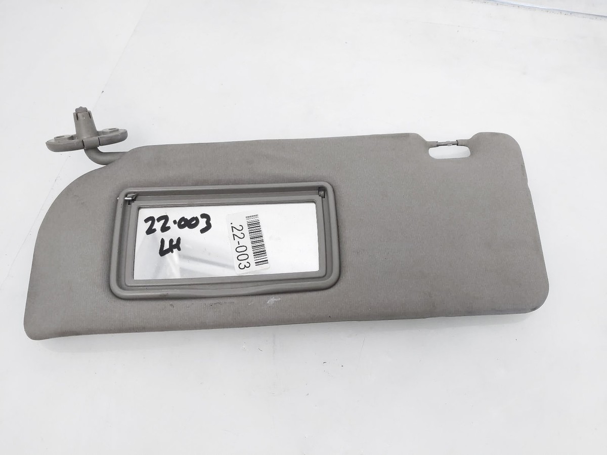 2002-2006 Acura Rsx Type-S Driver Side Interior Sun Visor Gray