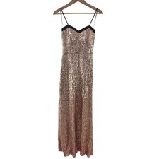 Windsor Rose Gold Sequin Gown