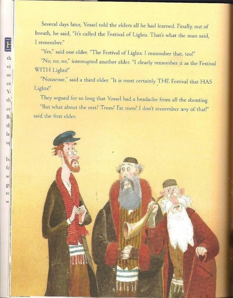Confused Hanukkah Story Chelm Jon Koons Town Lovable Fools Rabbi Yossel ...