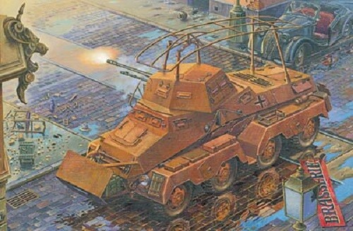 Roden 704 - - Sd Kfz 232 Fu 8 Rad schwerer Panzerspähwagen - - 1:72