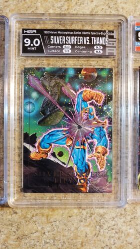 1992 Marvel Masterpieces, Battle Spectra #2-D, HGA 9 Mint - Picture 1 of 4