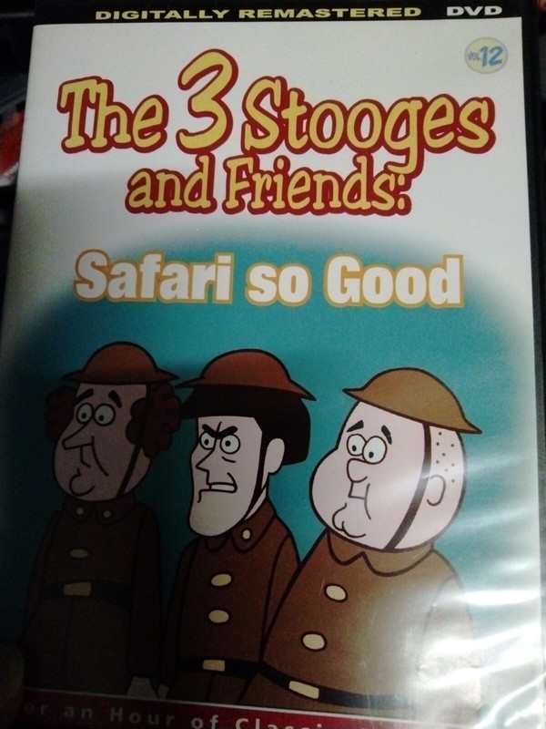 Cartoon Craze Presents - The Three Stooges and Friends: Safari So Good (DVD,...