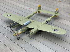 Lockheed P-38 Lightning (55.5in) Custom Color 3D Printed RC 3dLab