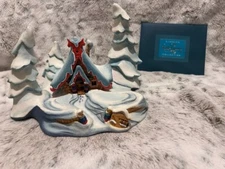 WDCC Disney Enchanted Places Peter and the Wolf "Nestled in the Snow" w/ COA