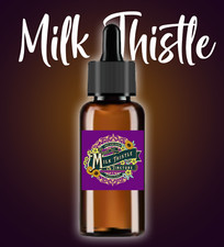 Milk Thistle Extract Liquid Milk Thistle Silybum Marianum Tincture Made in USA