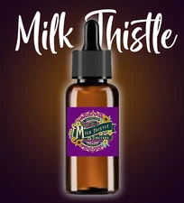 Milk Thistle Extract Liquid Milk Thistle Tincture 11 HERB Made in USA