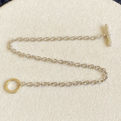 Dodo Pomellato Bracciale Anima 17 Cm Argento E Oro Giallo 18kt