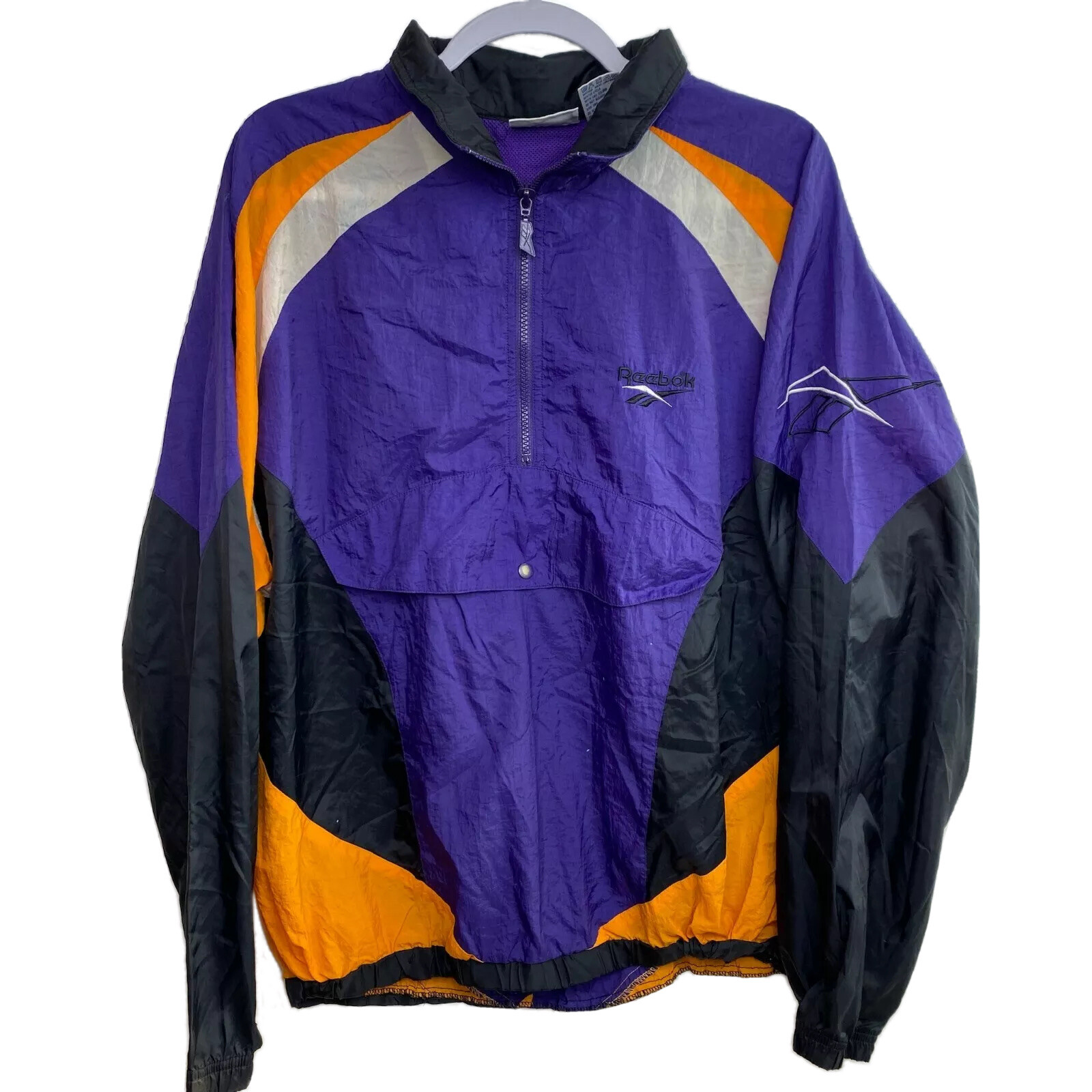 Reebok Windbreaker Jacket Men's Size M 