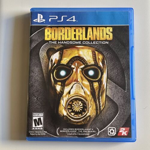 Borderlands: The Handsome Collection (PlayStation 4, 2015) disco PS4 molto buono - Foto 1 di 6