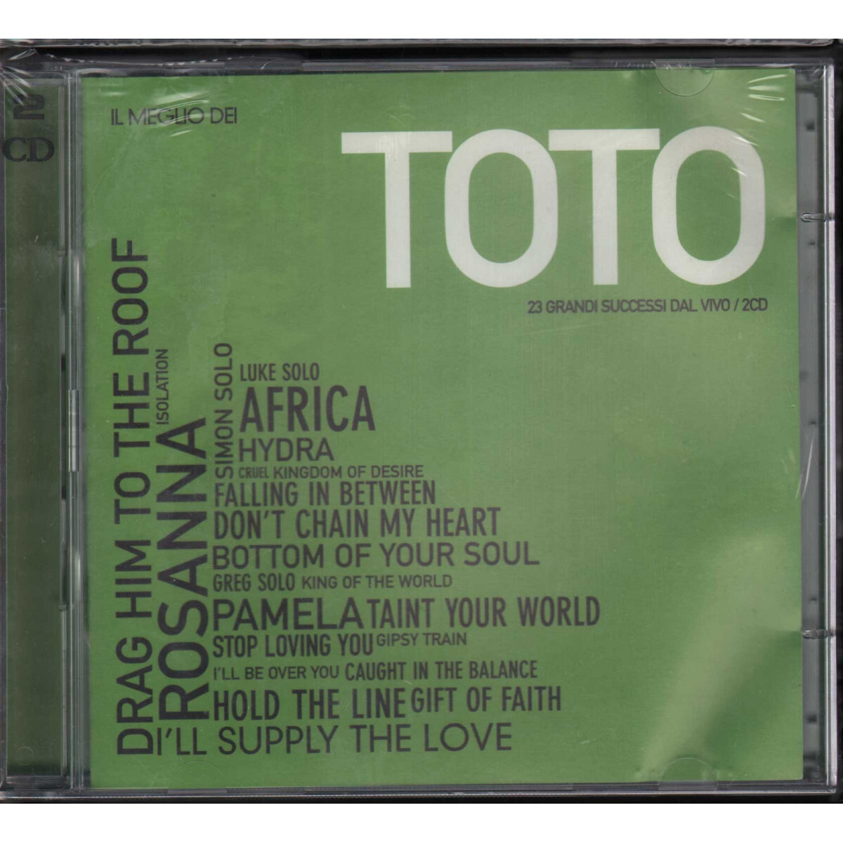 Toto 2 CD Il Meglio Dei Toto / Edel 0207083EIT Sealed