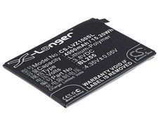 BATTERIE Li-Polymer 3.8V 4000mAh Type BL255 For Lenovo Zuk Z1, Z1221 Dual Sim