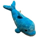 Aurora Destination Nation Dolphin Plush Blue Ocean Stuffed Animal
