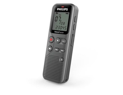 PHILIPS DVT 1120 Diktiergerät Grau Aufnahmegeräte