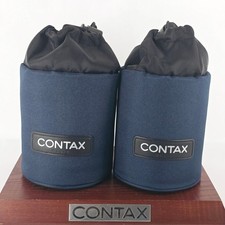 2 pieces [MINT] Contax MCL-2 Lens Case Distag...