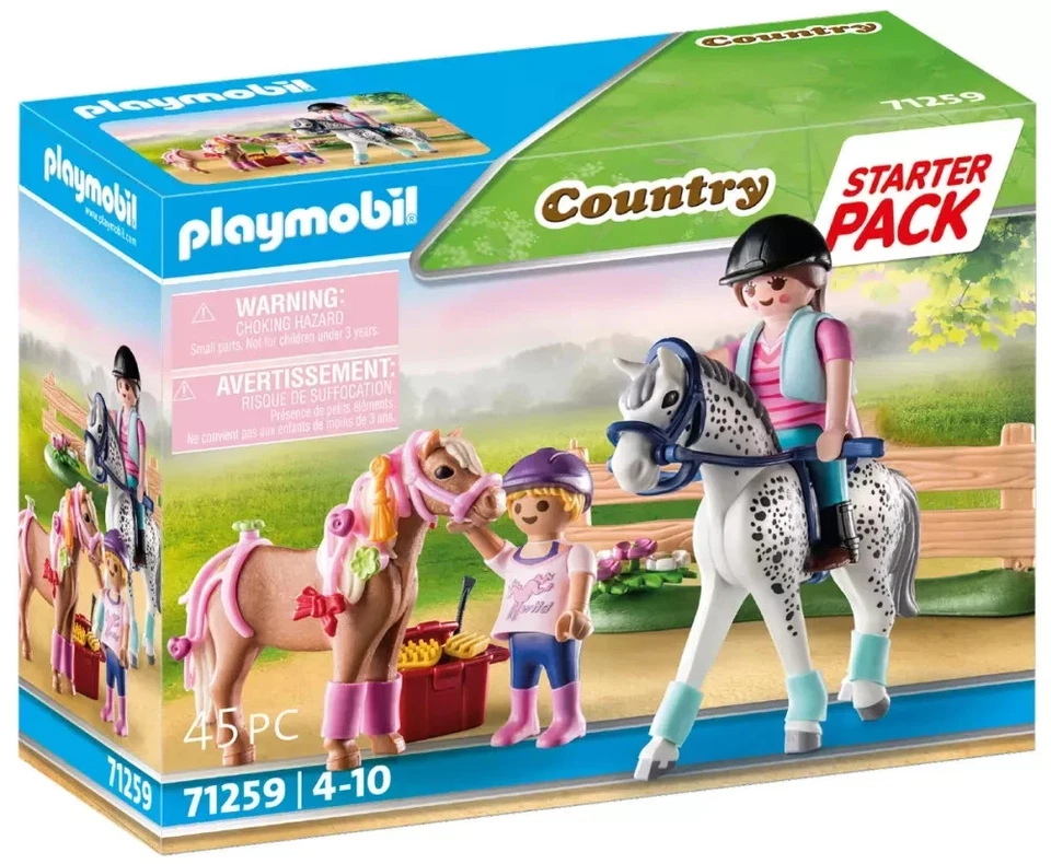 Playmobil Country 71259 Cavaliers et chevaux NEUF-NEW-NEU