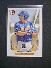 BRANDON NIMMO Mets 2014 Bowman Draft Picks & Prospects #TP-30 Rookie Card RC