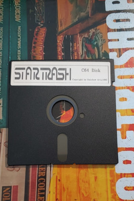 Startrash Star Trash (Rainbow Arts 1990) Commodore 64 (Disk) works 8-bit classic