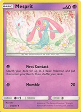 Mesprit 84/236 Uncommon Unified Minds Pokemon Near Mint