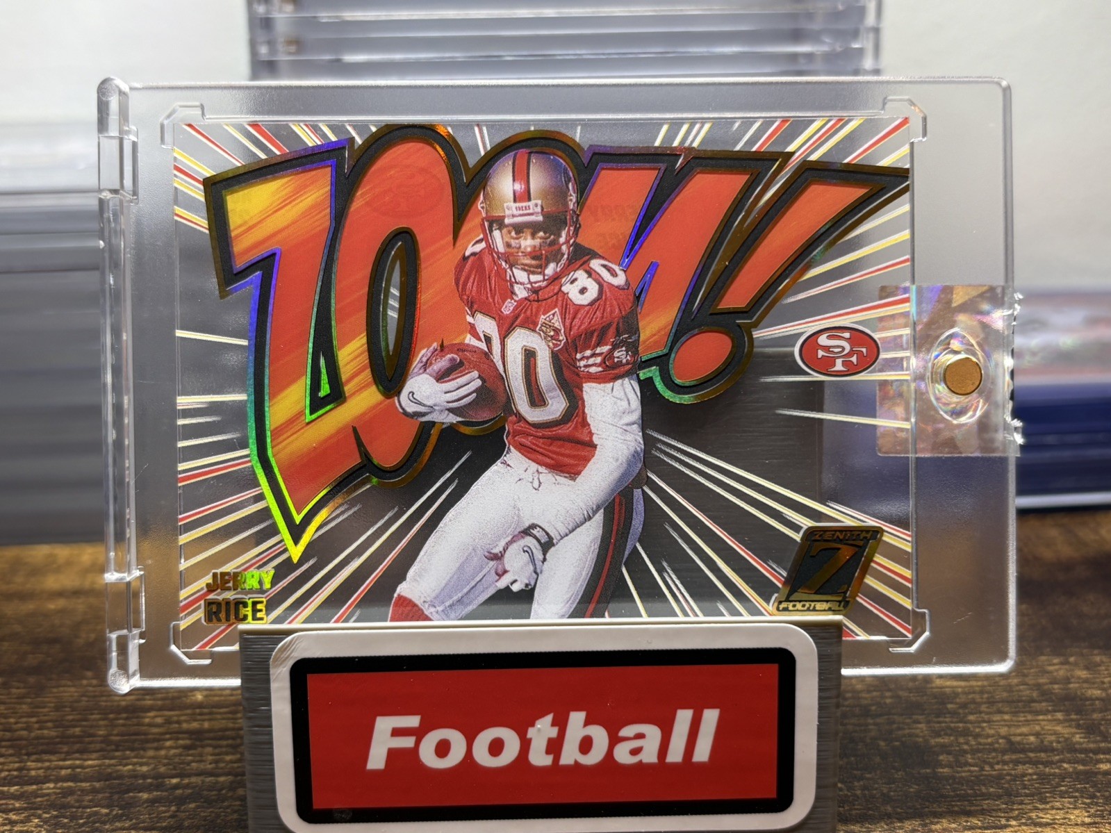 🚨2023 Panini Zenith - Zoom! Jerry Rice #23 HOF CASE HIT SSP