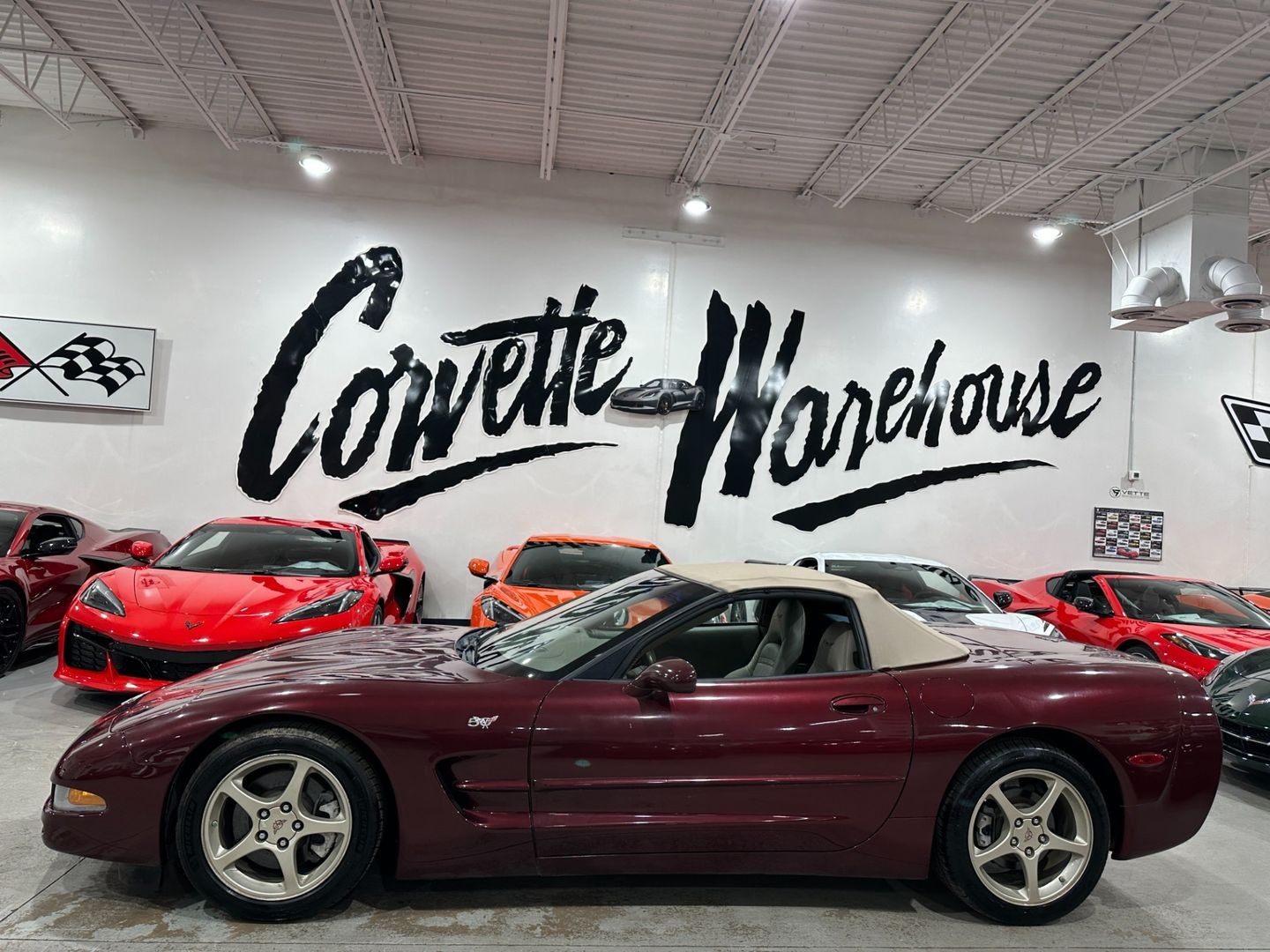 2003 [94U] 50th Anniversary Red Chevrolet Corvette   | C5 Corvette Photo 2
