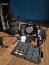 Image of Sony A7 IV Mirrorless Camera with 24 70mm Sony Gm Lens And 2X V90 SD Card