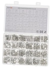 Electrical Wire Connectors, 410 PCS AWG 22-16 16-14 12-10 Gauge Non-Insulated