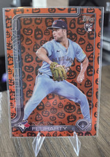 2025 Topps Jack O'Lantern (Pumpkin) Mason Fluharty #US138 RC Card