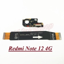 OEM DC Charging Port Mic Jack Board Motherboard Cable Flex For Redmi Note 12 4G