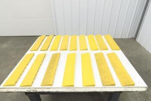 Anti Fatigue Modular Interlocking Female Ramp Edge 18"x4" Lot of 16