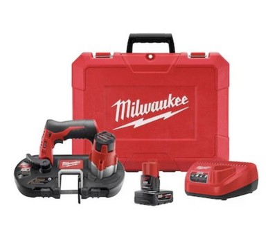Milwaukee Tool 2429-21Xc M12 Cordless Sub-Compact Band Saw Kit