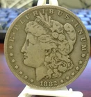 1882 CC United States Morgan Silver Dollar $1 Carson City Circulated Condition