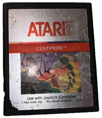 Centipede for Atari 2600 Cartridge 1982 Video Game - Authentic