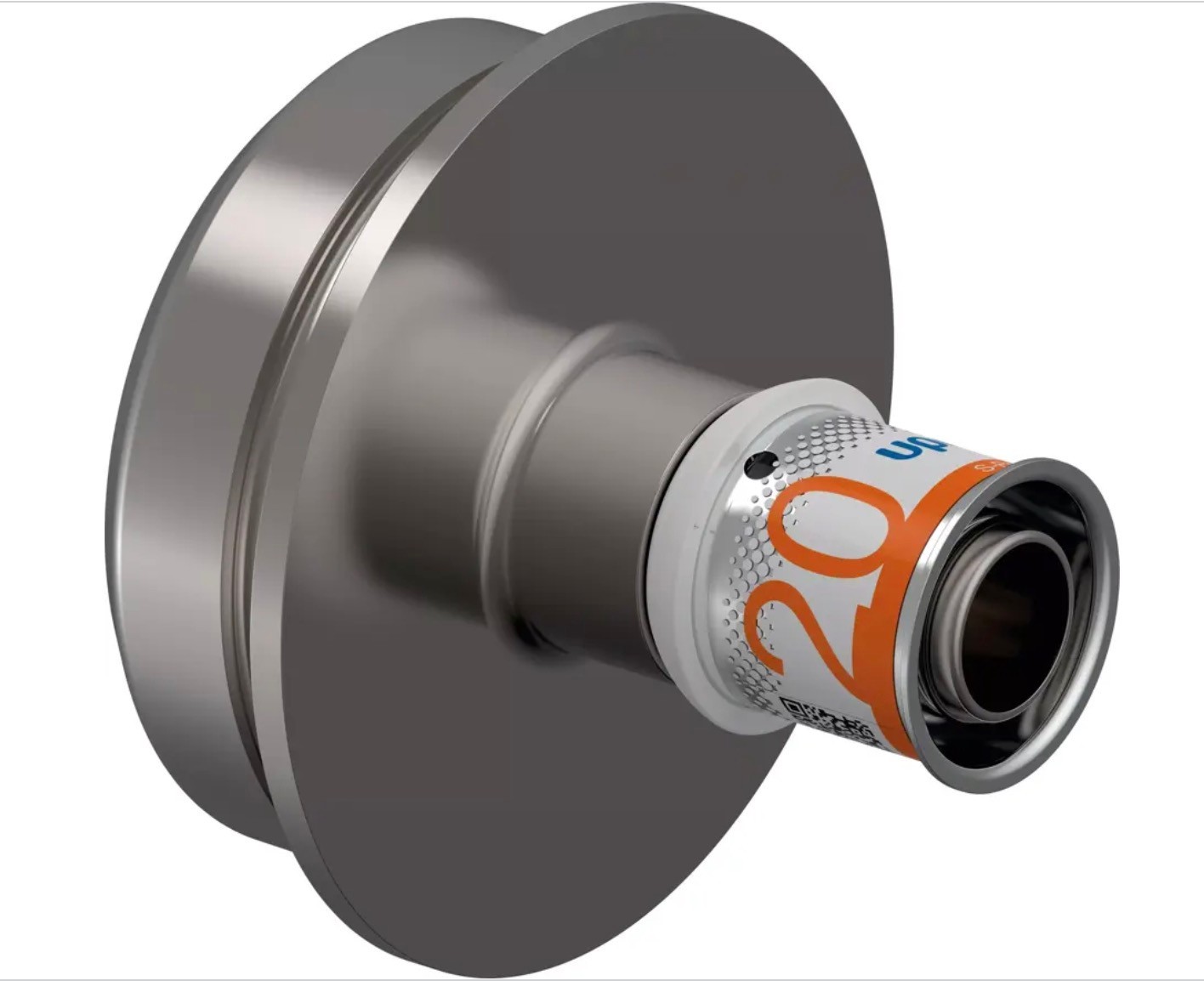 2 x Uponor RS adapter S-Press PLUS 20-RS2. 20mm 1095818