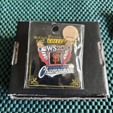 San Francisco Giants World Series 2010 Champions Pin Authentic MLB WinCraft